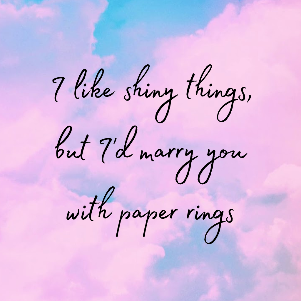 Taylor Swift- Paper Rings