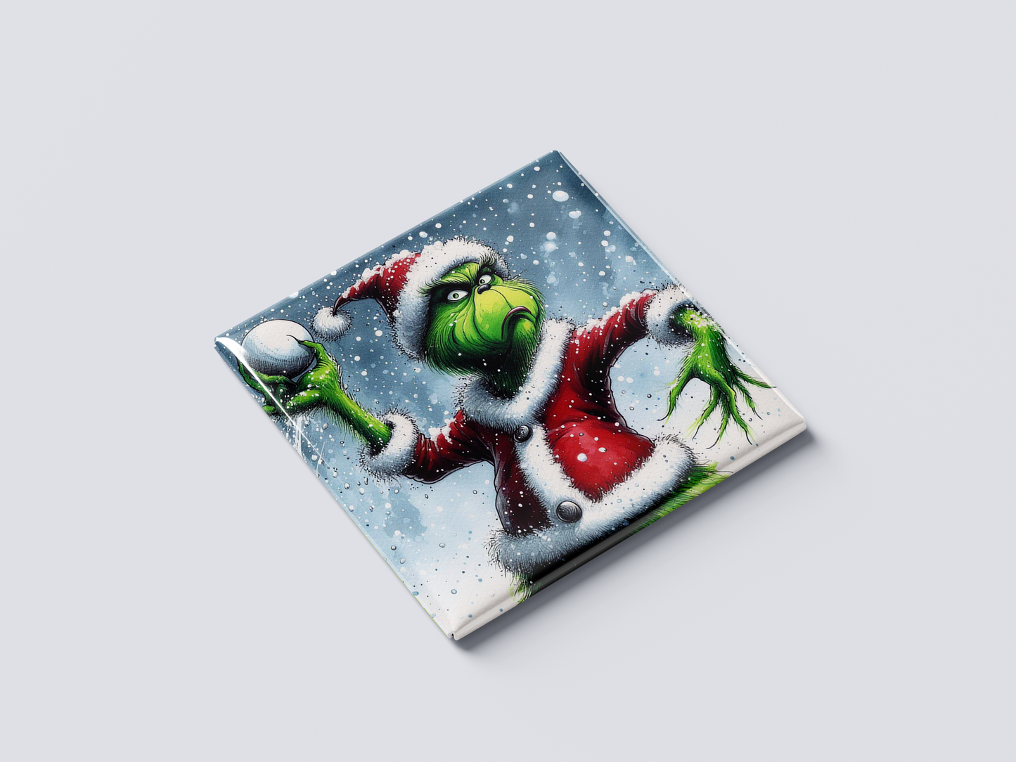 Grinch with Snowball