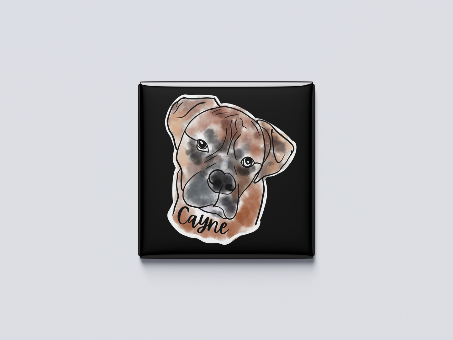 Custom Pet Magnet + Sticker Bundle