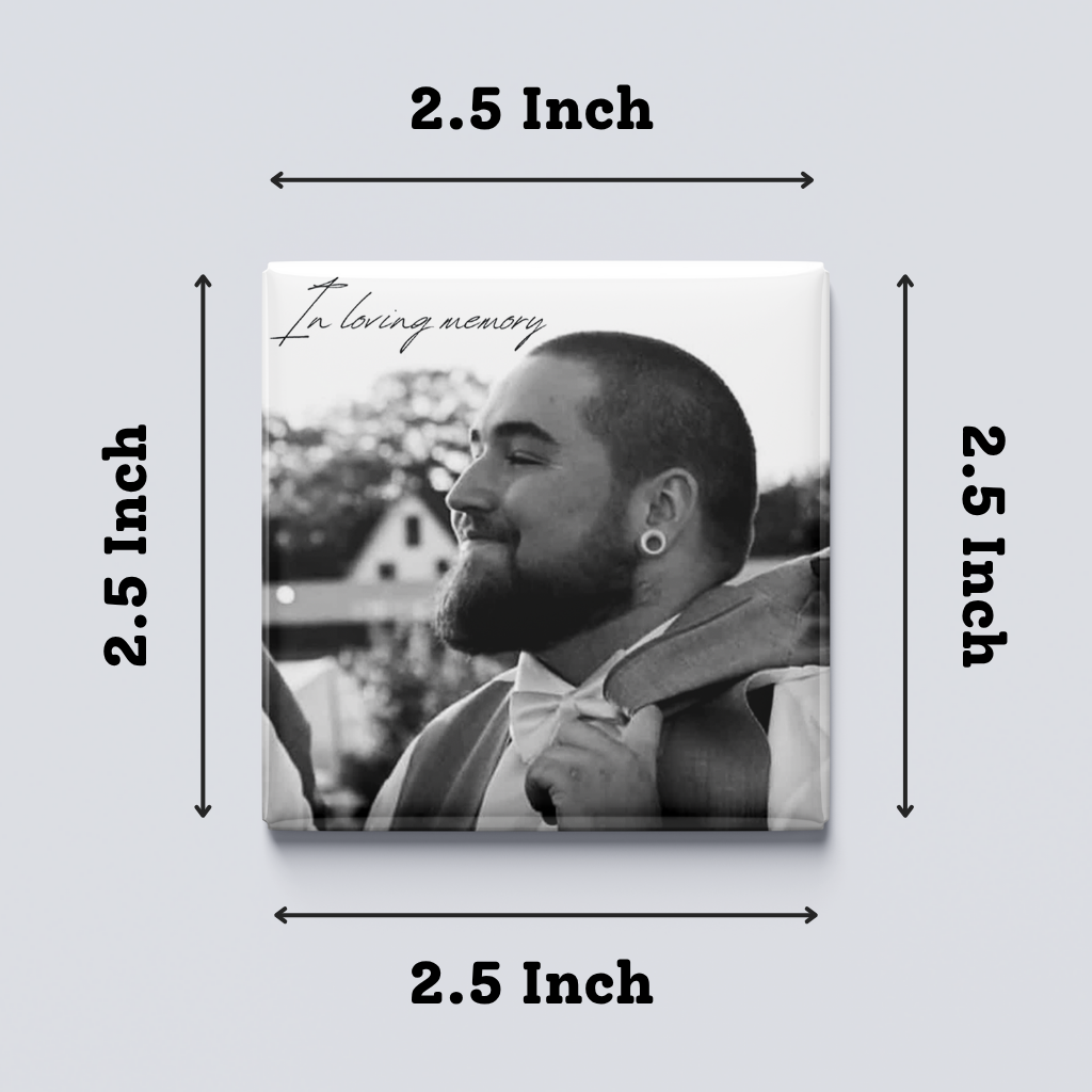 Custom 2.5'' x 2.5'' Square Magnet