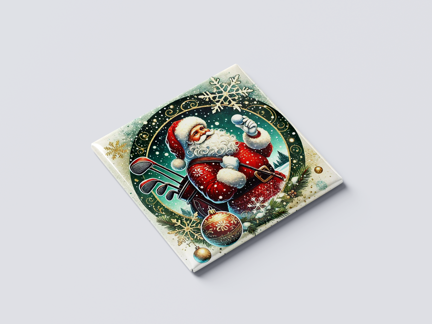 Golf Santa