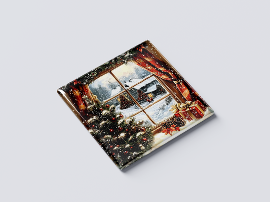 Christmas Window Scene