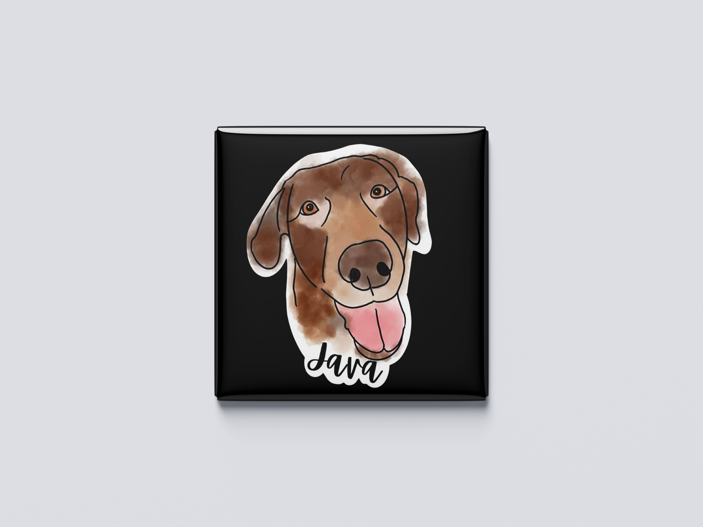 Custom Pet Magnet + Sticker Bundle