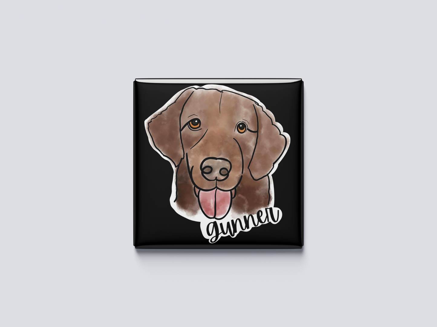 Custom Pet Magnet + Sticker Bundle