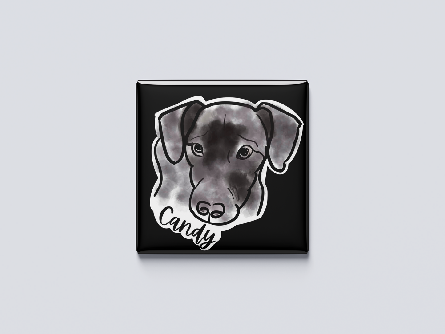 Custom Pet Magnet + Sticker Bundle